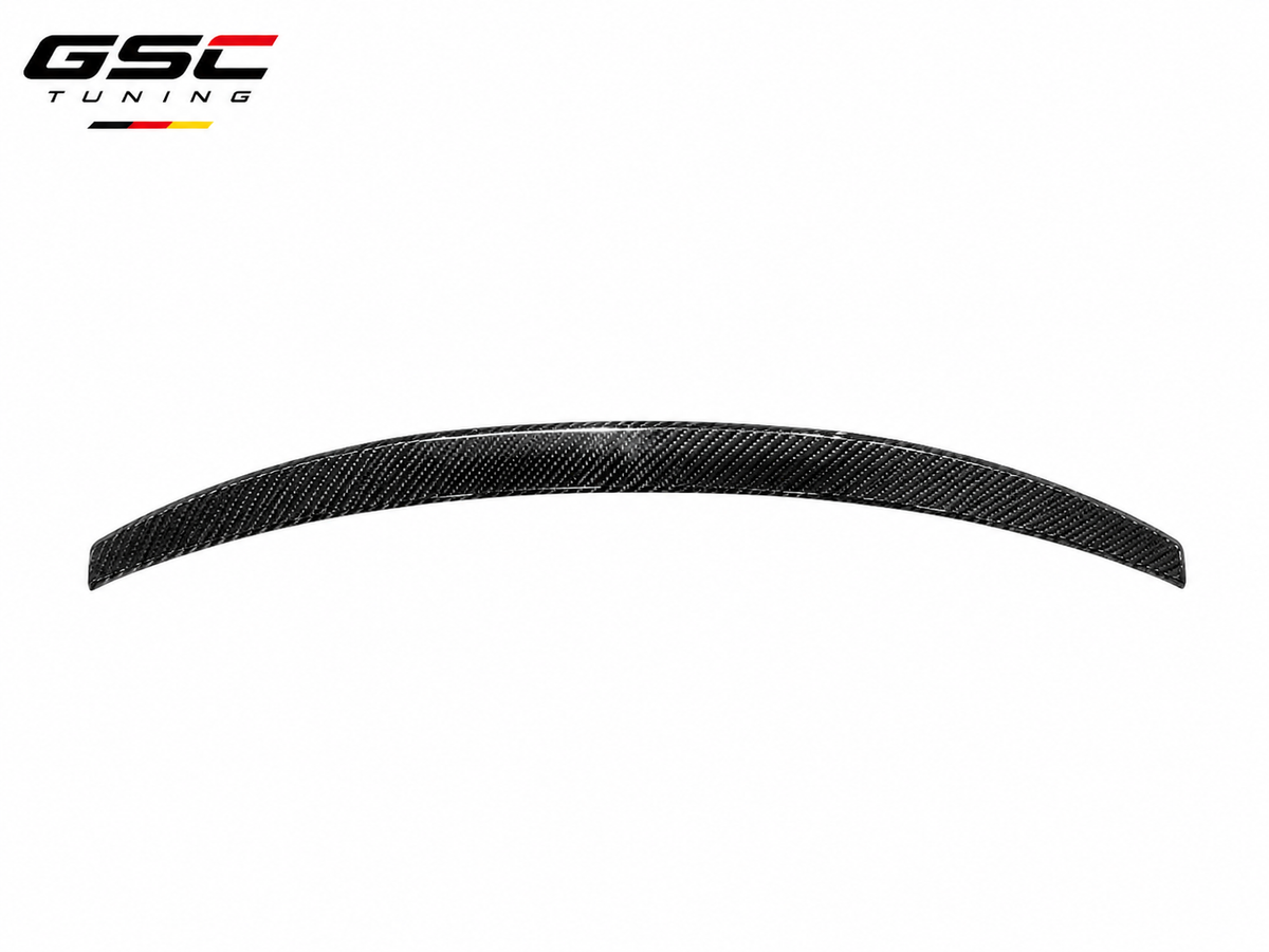 GSC Dry Carbon Fiber Rear Trunk Spoiler Lip For Audi A4/S4 B9