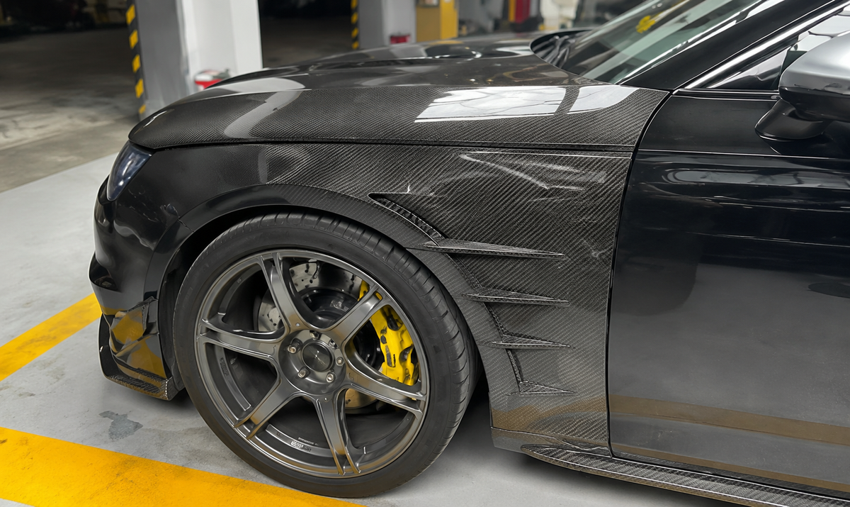 GSC Dry Carbon Fiber Fender For Audi A4/S4 B9