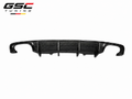 GSC Dry Carbon Fiber Rear Diffuser Without Light For Audi A4/S4 B9