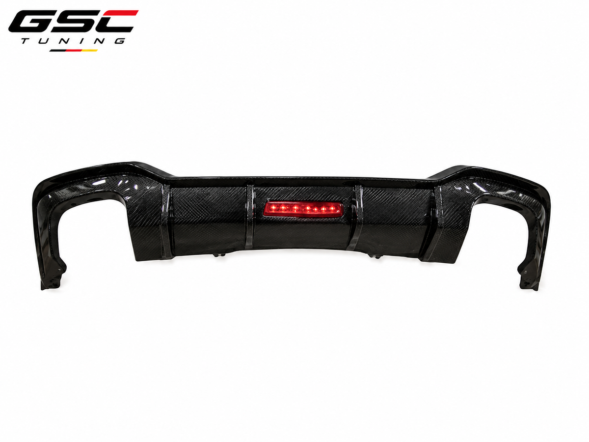 GSC Carbon Fiber Rear Diffuser For Audi A5 S5 B9.5 2020-2024