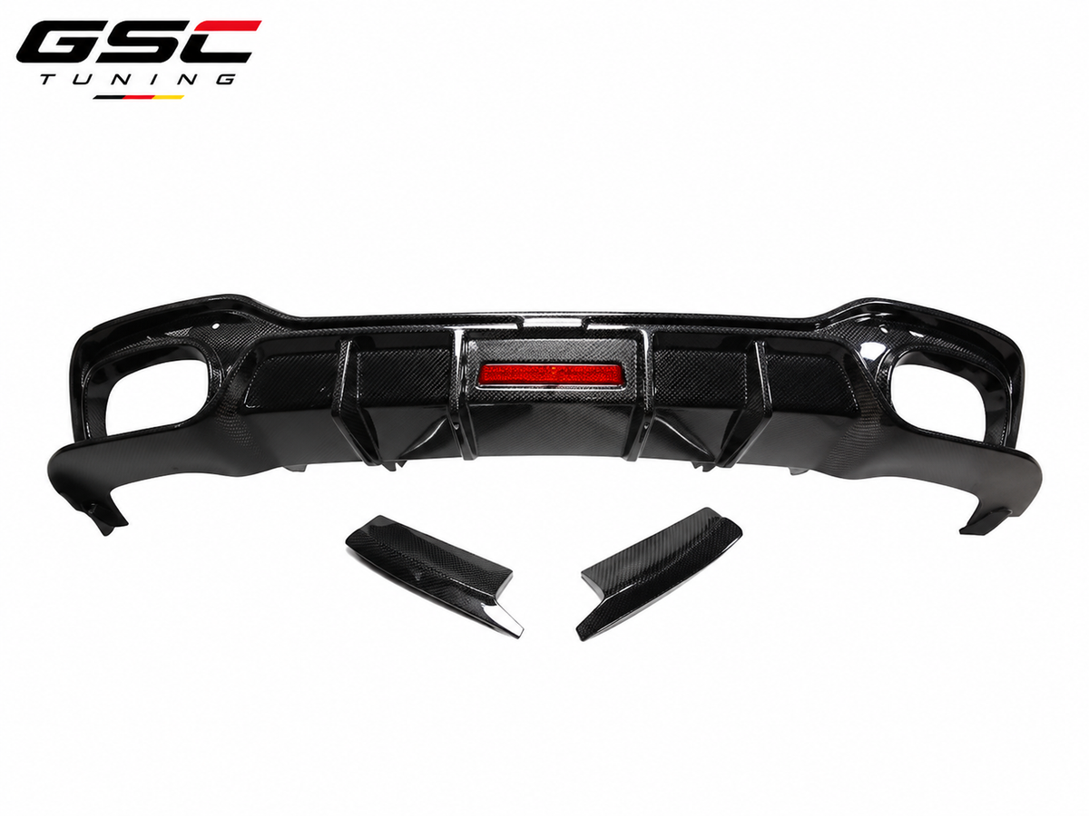 GSC Carbon Fiber Rear Diffuser For Audi A5 S5 B9.5 2020-2024