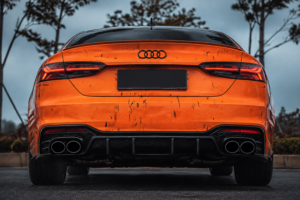 GSC Carbon Fiber Rear Diffuser For Audi A5 S5 B9.5 2020-2024