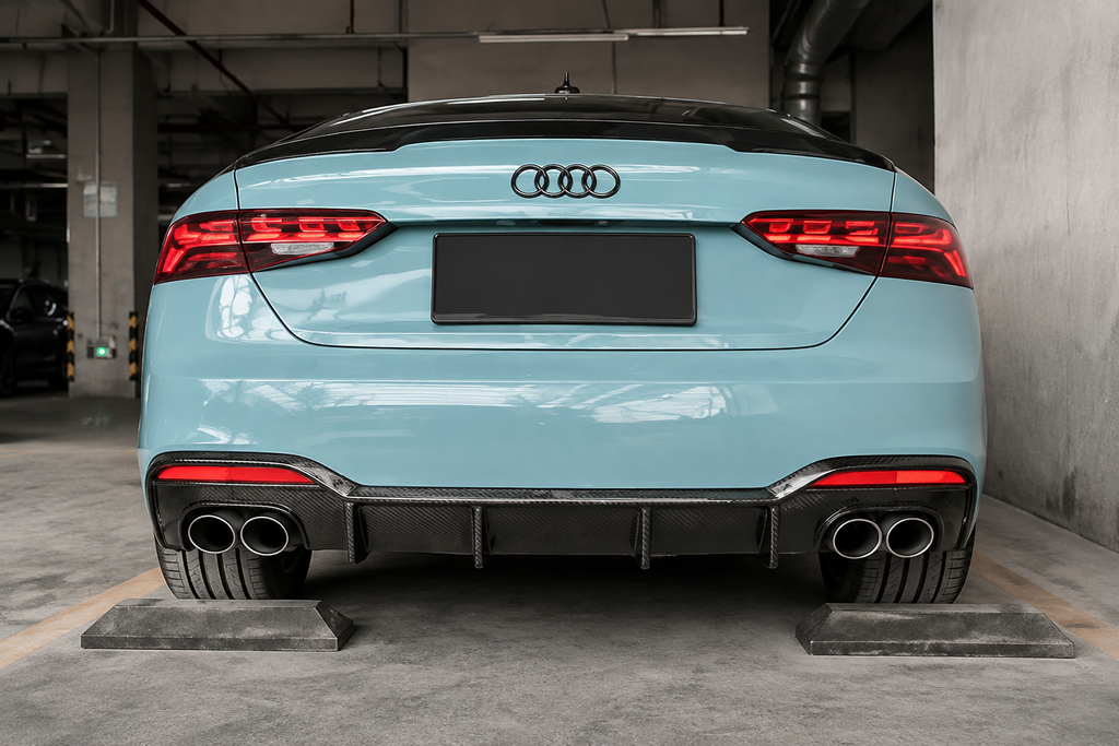 GSC Carbon Fiber Rear Spoiler For Audi A5 S5 B9.5 2020-2024