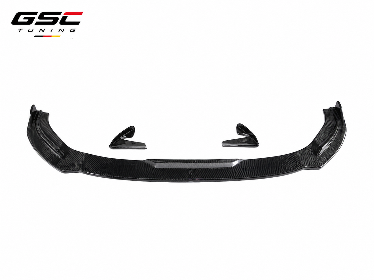 GSC Carbon Fiber Front Lip Splitter For Audi A5 S5 B9.5 2020-2024