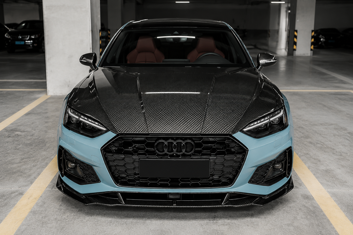 GSC Carbon Fiber Hood Bonnet For Audi A5 S5 B9 2017-2019