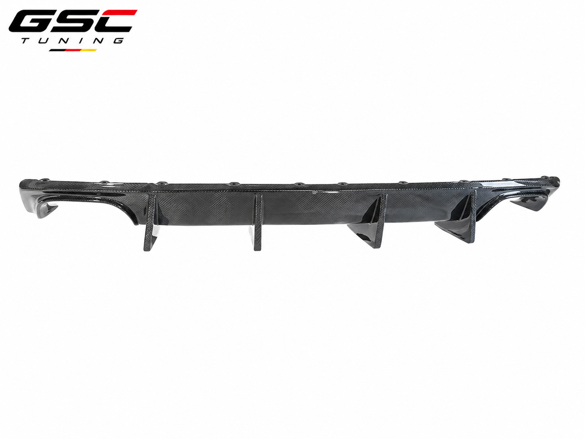 GSC Carbon Fiber Rear Diffuser Lip For Audi A5 S5 B9 2017-2019
