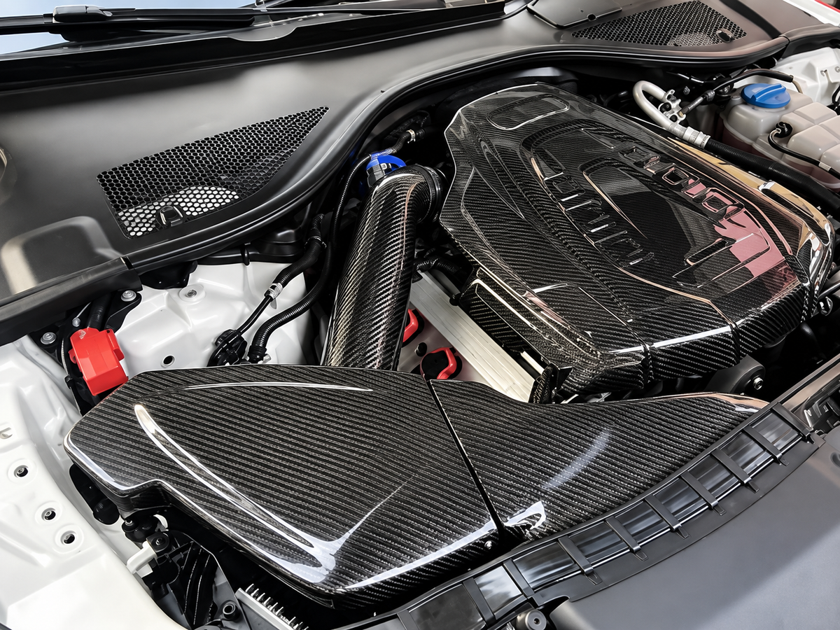 GSC Dry Carbon Fiber Performance Intake System for Audi A6 / A7 EA837 3.0T 2016+  DESCRIPTION