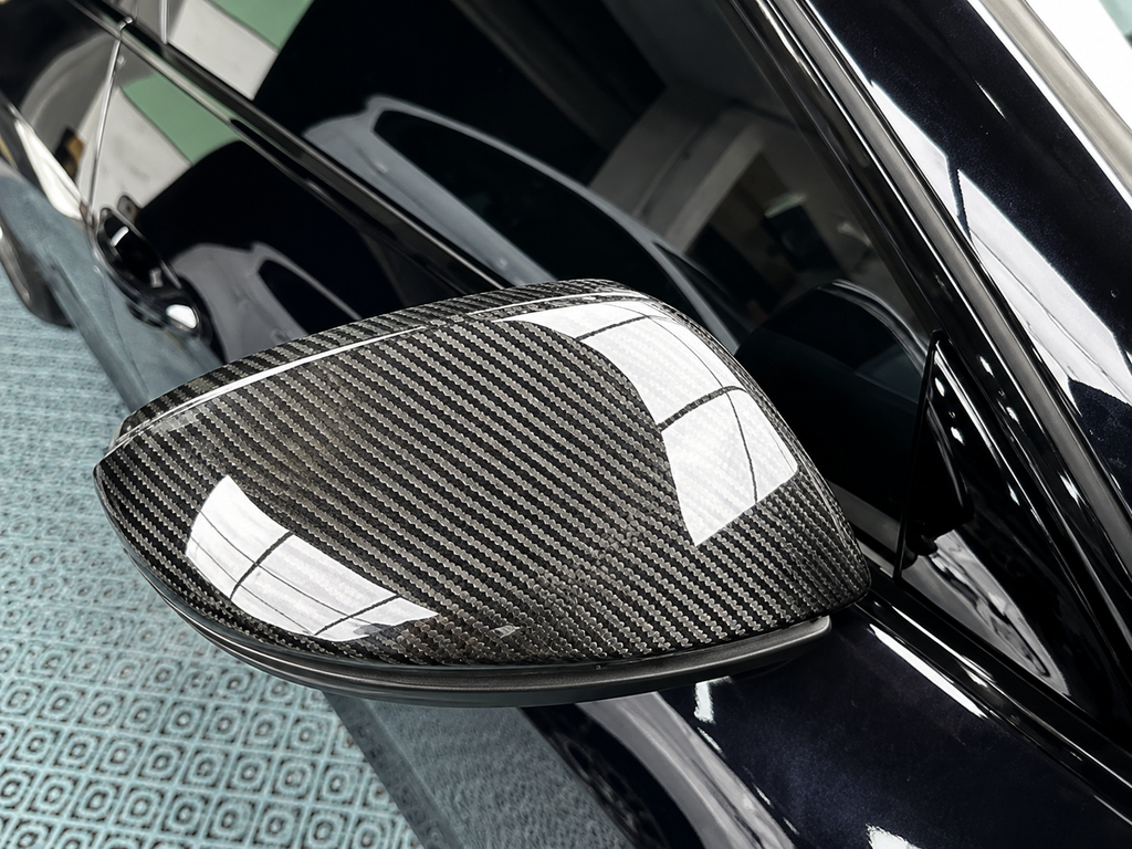 GSC Carbon Fiber Mirror Covers For Audi A6 S6 C8 2019-2023