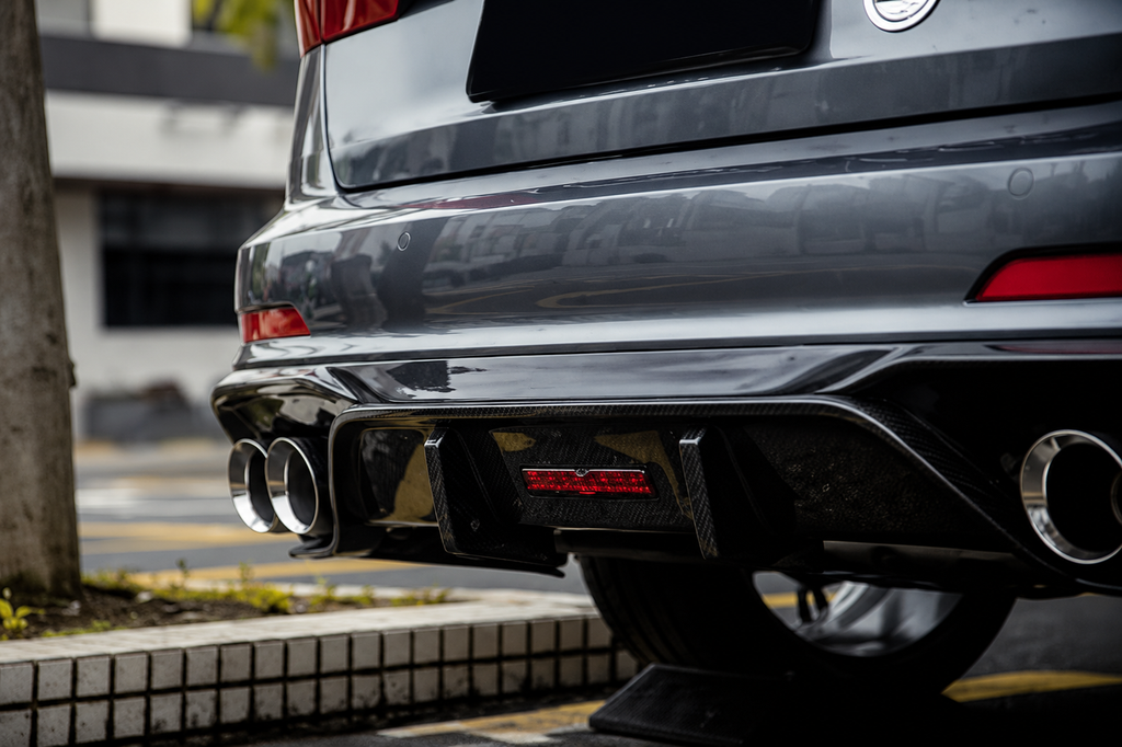 GSC Carbon Fiber Rear Diffuser For Audi A6 S6 C8 2019-2023