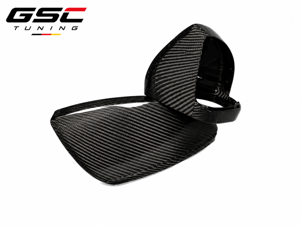 GSC Carbon Fiber Mirror Covers For Audi A7 S7 C8 2018-2023