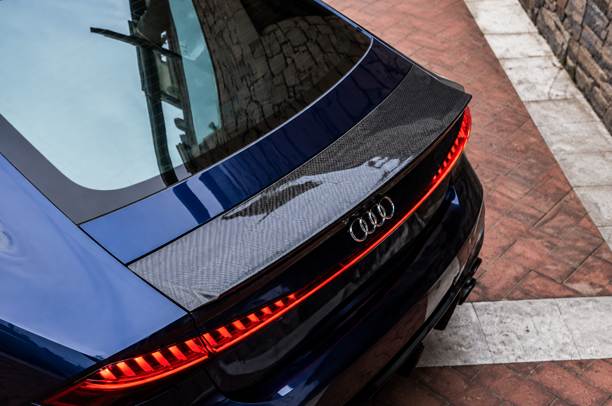 GSC Carbon Fiber Rear Spoiler Wing For Audi A7 S7 C8 2018-2023