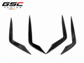 GSC Carbon Fiber Front Canards For Audi A7 S7 C8 2019-2023