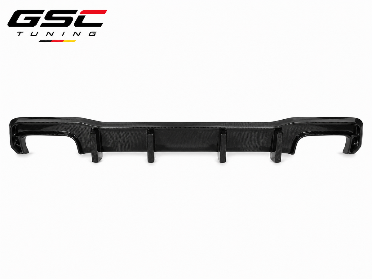 GSC Carbon Fiber Rear Diffuser For Audi A7 S7 C8 2018-2023
