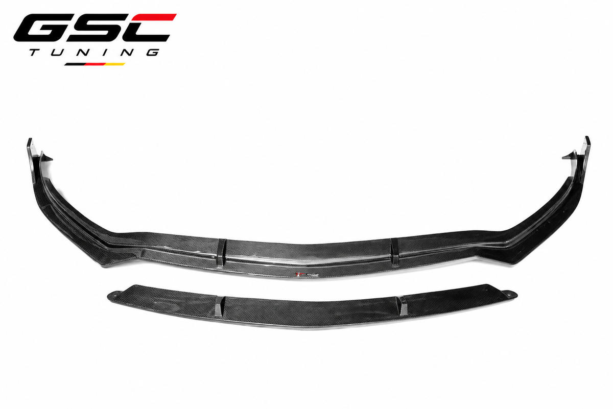 GSC Carbon Fiber Front Lip Splitter For Mercedes-AMG A35 W177