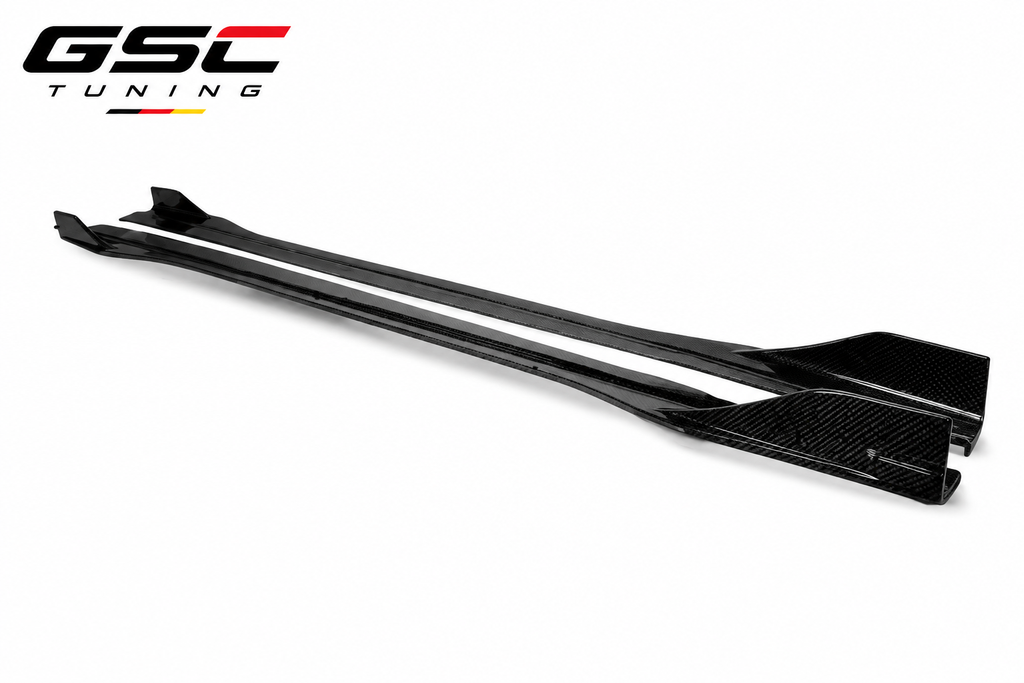 GSC Carbon Fiber Side Skirts For Mercedes-AMG A35 W177