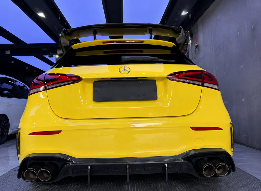 GSC Carbon Fiber Rear Diffuser Lip For Mercedes-AMG A35 W177