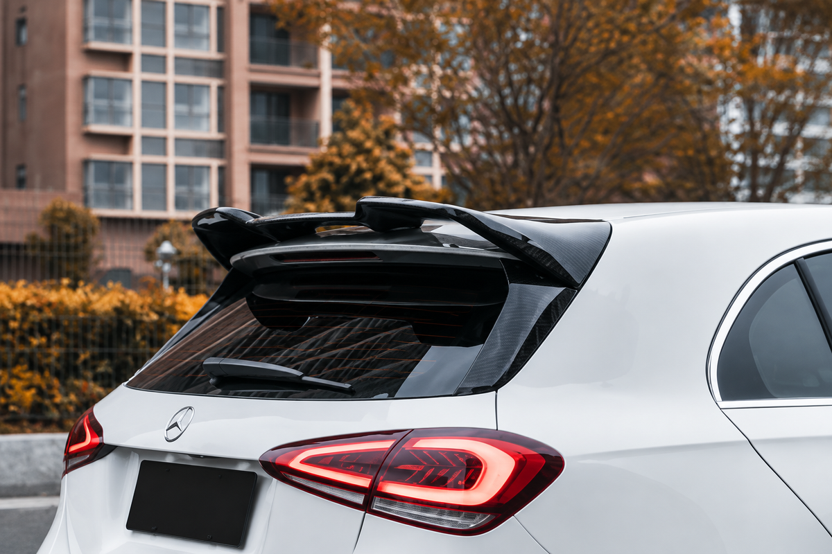 GSC Carbon Fiber Rear Spoiler Wing For Mercedes-AMG A35 W177