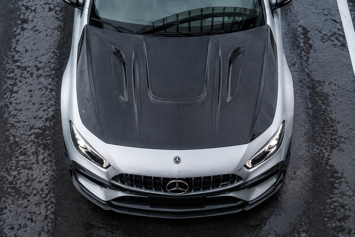 GSC Carbon Fiber Hood Bonnet For Mercedes-AMG A45 / A45S W177
