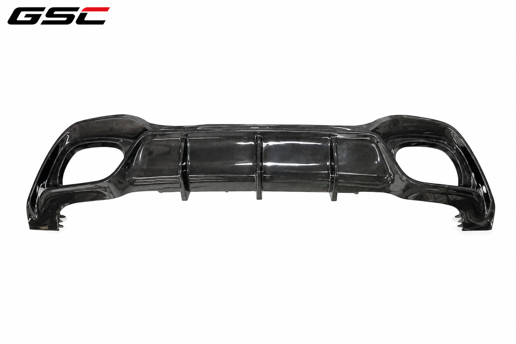 GSC Carbon Fiber Rear Diffuser For Mercedes-AMG A45 / A45S W177