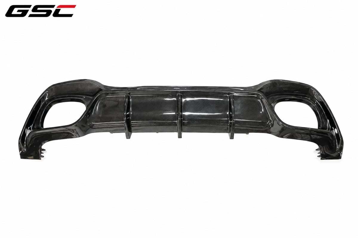 GSC Carbon Fiber Rear Diffuser For Mercedes-AMG A45 / A45S W177