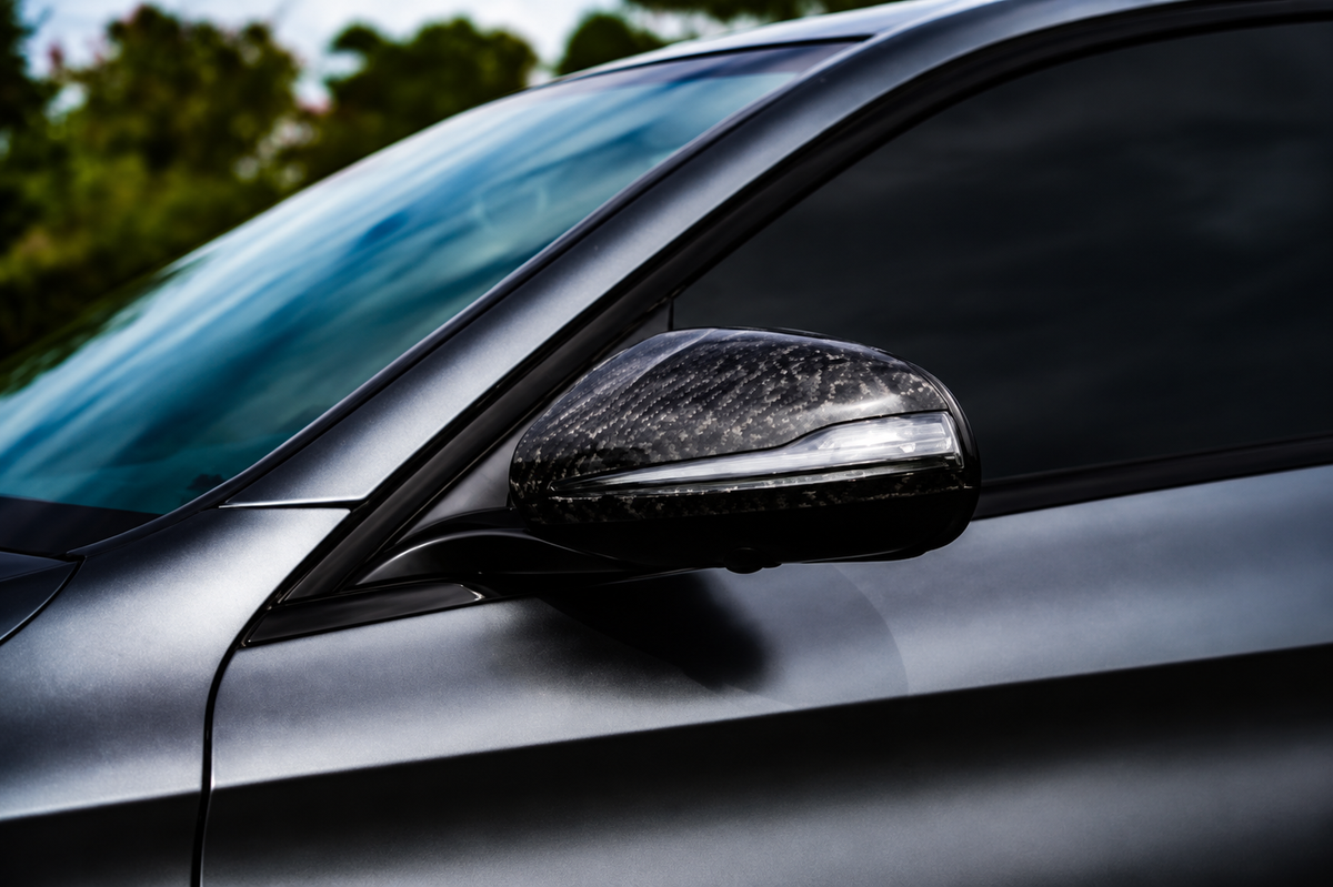 GSC Carbon Fiber Mirror Cover For Mercedes-AMG C43 Coupe W205