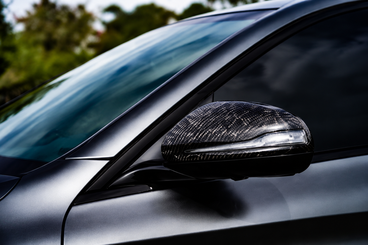 GSC Carbon Fiber Mirror Cover For Mercedes-AMG C43 Sedan W205