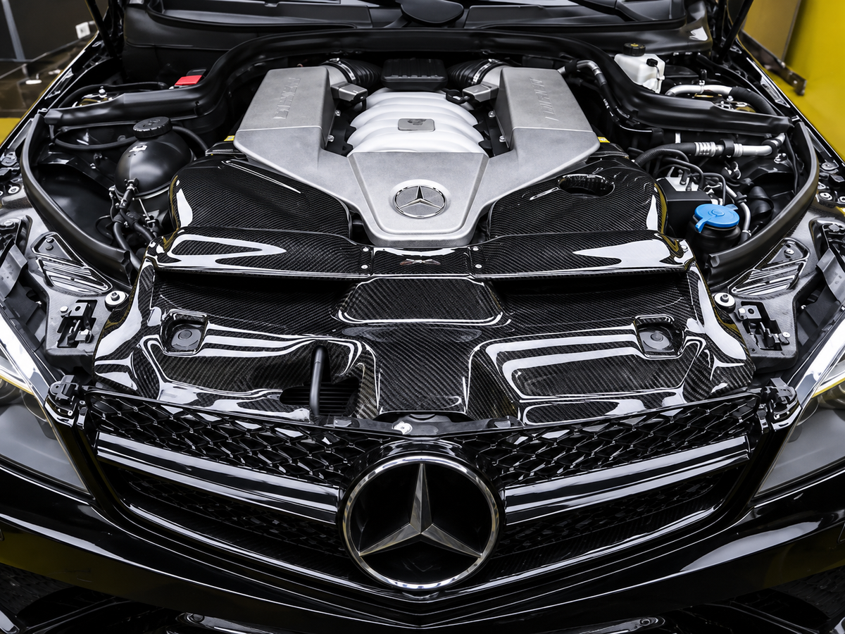 GSC Dry Carbon Fiber Performance Intake System for Mercedes-AMG C63 M156 6.2L 2009–2014