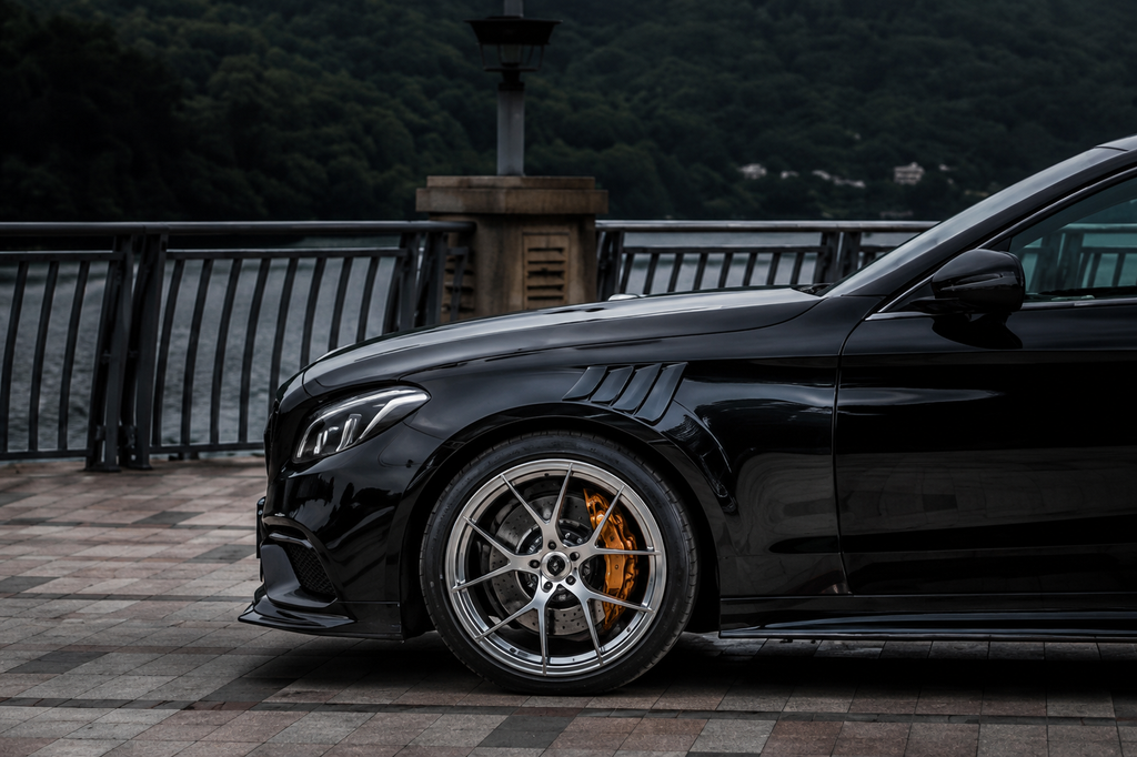 GSC Carbon Fiber Fender Flares For Mercedes-AMG C63 Sedan W205