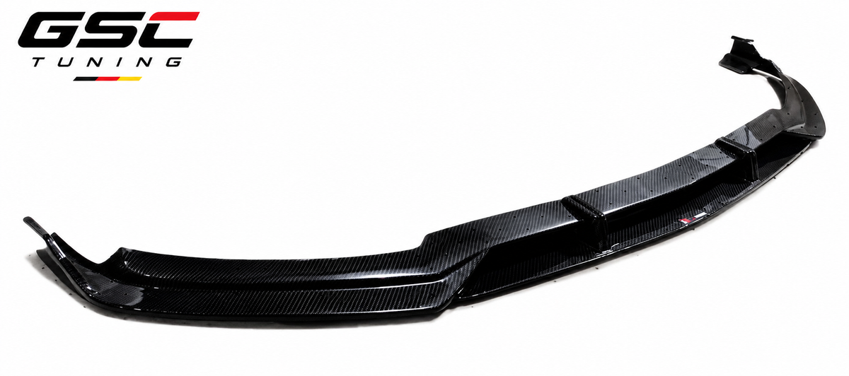 GSC Carbon Fiber Front Lip Splitter For Mercedes-AMG C63 Sedan W205