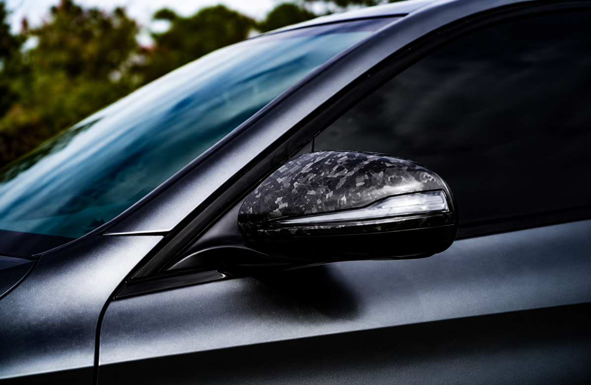 GSC Carbon Fiber Mirror Covers For Mercedes-AMG C63 Sedan W205
