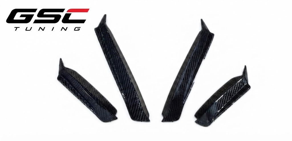 GSC Carbon Fiber Front Canards For Mercedes-AMG C63 Sedan W205