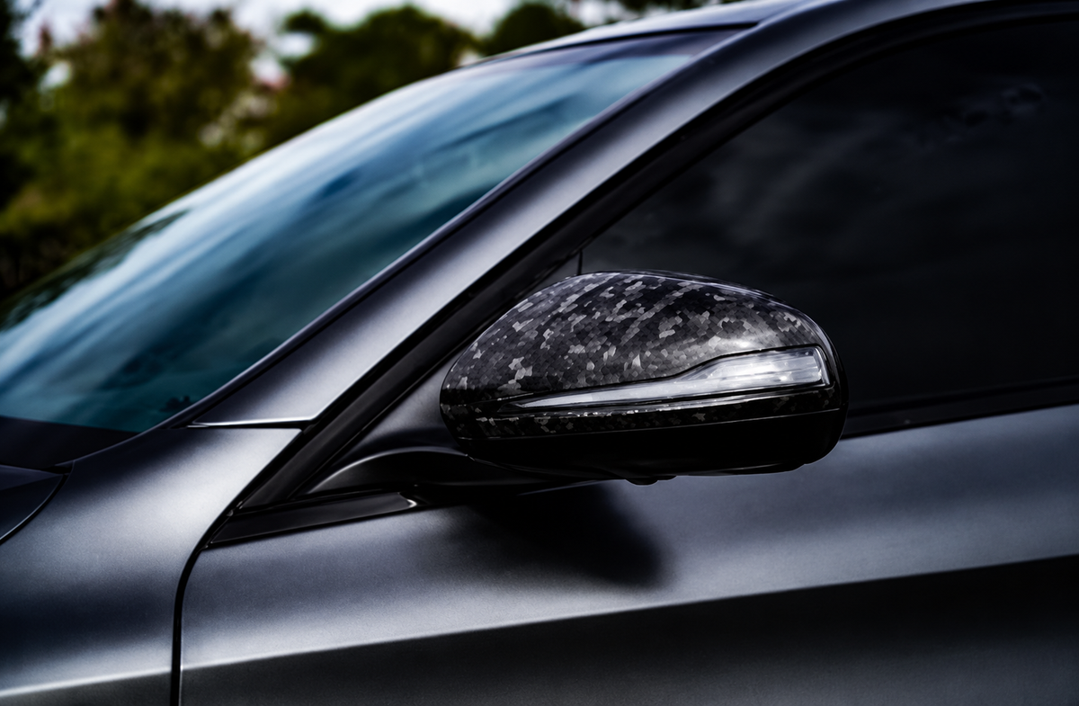 GSC Carbon Fiber Mirror Cover For Mercedes-AMG C63 Coupe C205