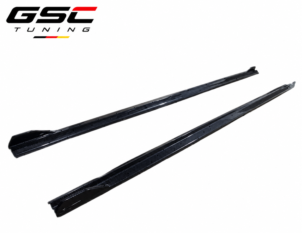 GSC Carbon Fiber Side Skirts For Mercedes-AMG C63 Sedan W205