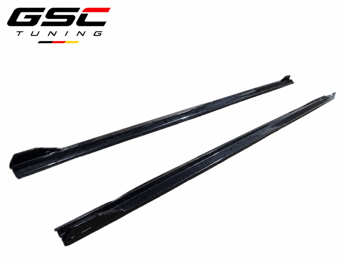 GSC Carbon Fiber Side Skirts For Mercedes-AMG C63 Sedan W205