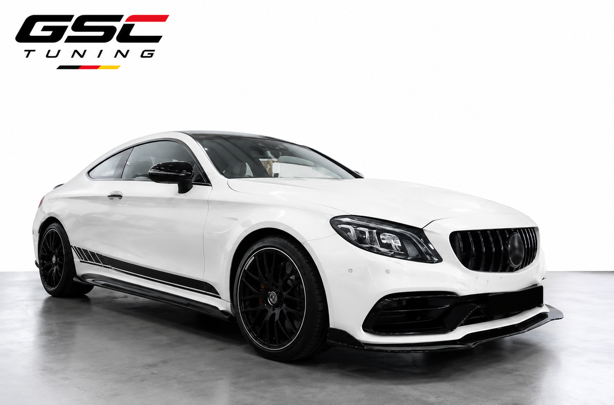 GSC Carbon Fiber Side Skirts For Mercedes-AMG C63 Coupe C205