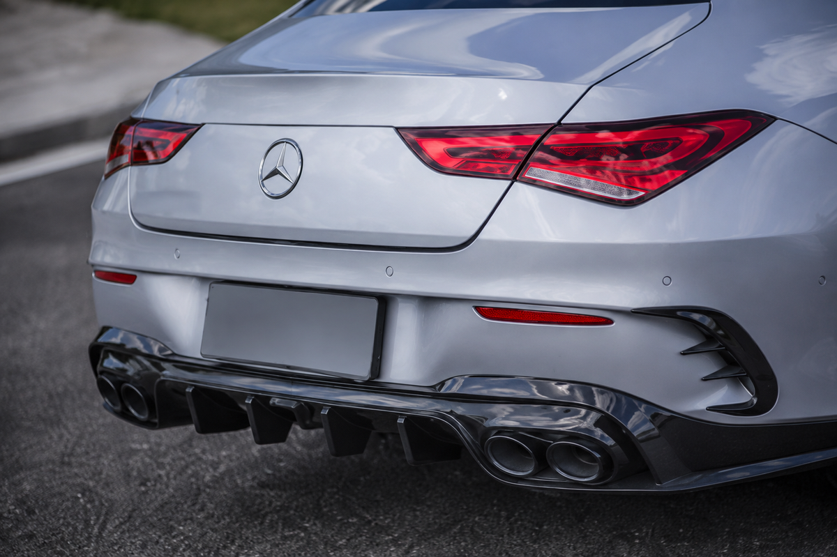 GSC Carbon Fiber Rear Diffuser For Mercedes-AMG CLA35 C118 2019-2023