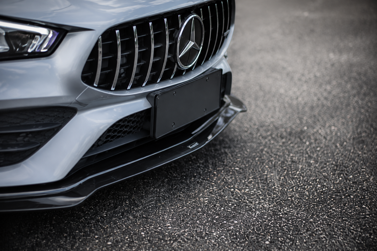 GSC Carbon Fiber Front Lip Splitter For Mercedes-AMG CLA35 C118