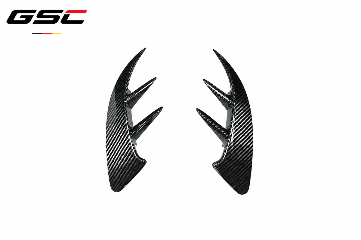 GSC Carbon Fiber Rear Canard Fins For Mercedes-AMG CLA35 C118