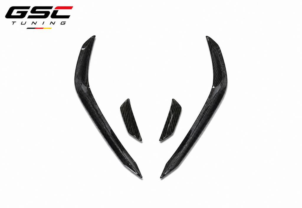 GSC Carbon Fiber Front Canards For Mercedes-AMG CLA45 S C118 2019-2023