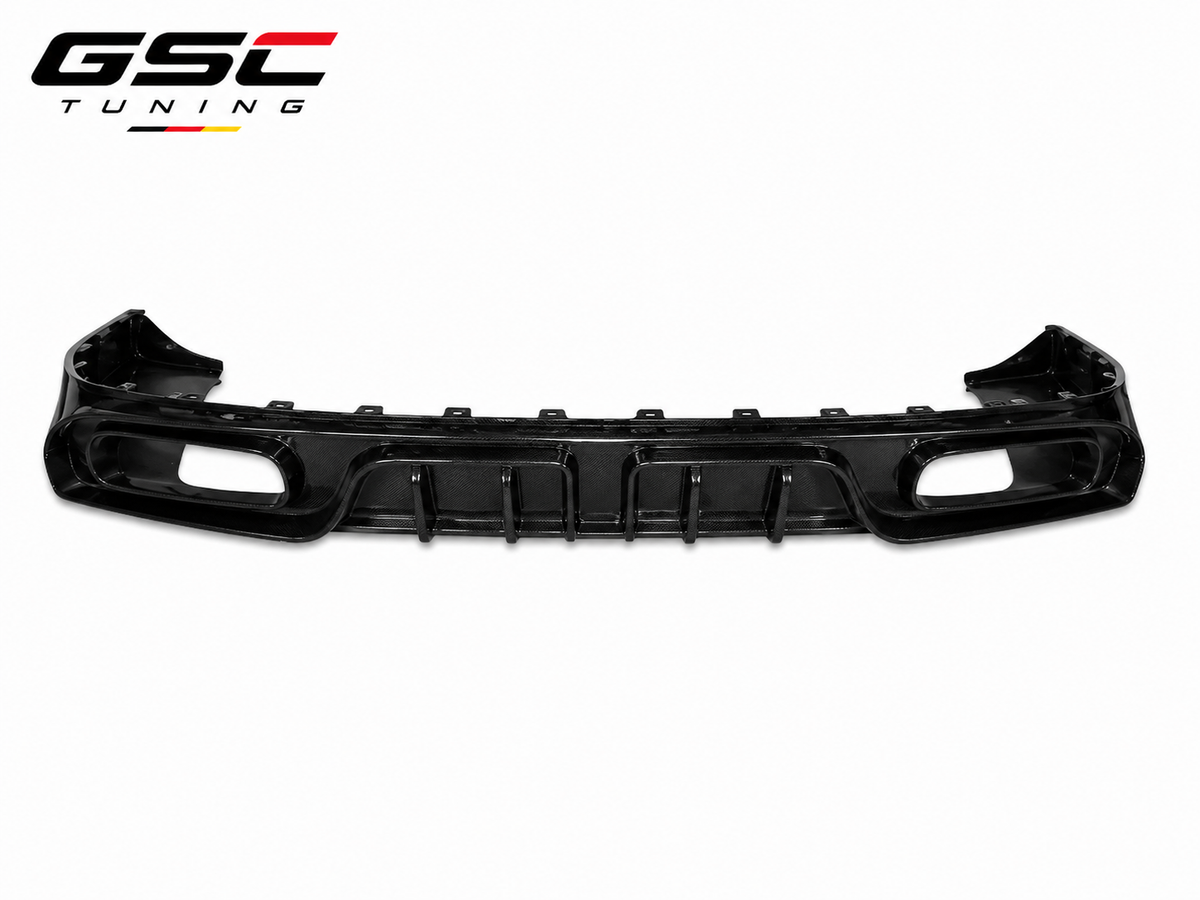 GSC Carbon Fiber Rear Diffuser For Mercedes-AMG GT 50 X290 2019-2023