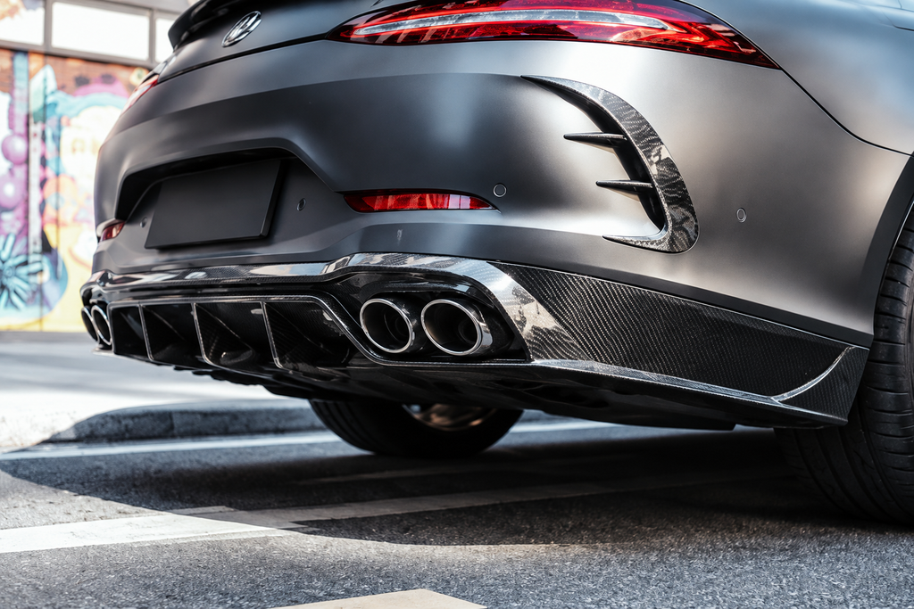 GSC Carbon Fiber Rear Diffuser For Mercedes-AMG GT 50 X290 2019-2023