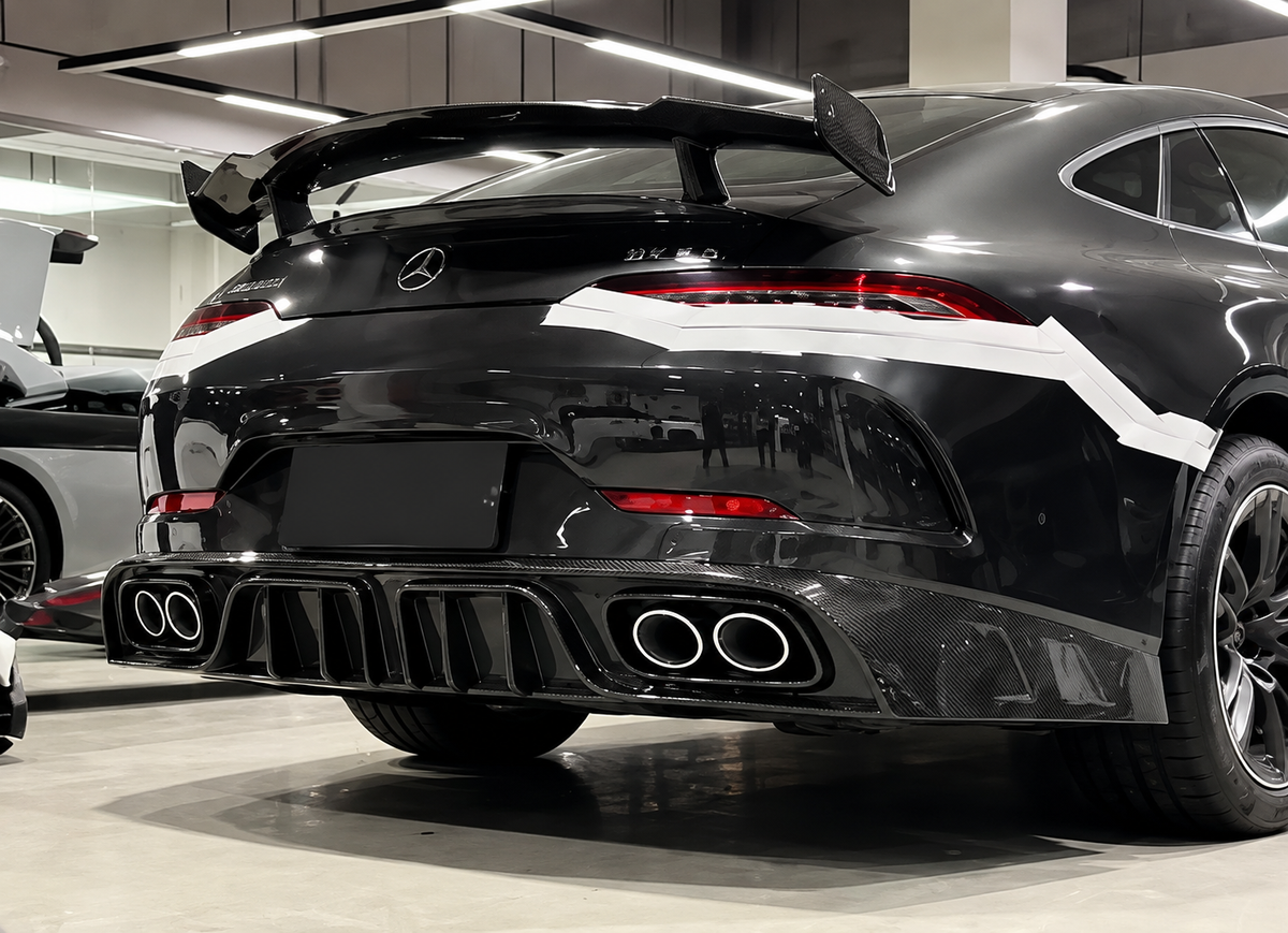 GSC Carbon Fiber GT Style Rear Wing Spoiler For Mercedes-AMG GT 50 X290 2019-2023