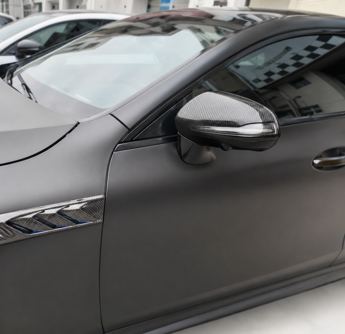 GSC Carbon Fiber Mirror Covers For Mercedes-AMG GT 50 X290 2019-2023