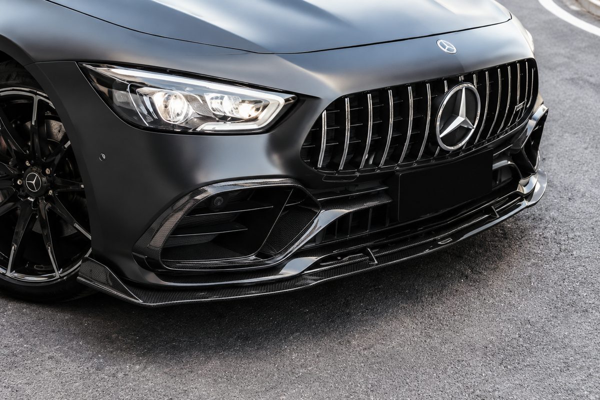 GSC Carbon Fiber Front Lip Splitter For Mercedes-AMG GT 50 X290 2019-2023