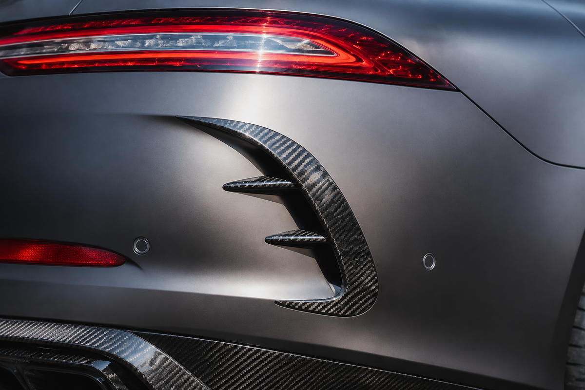 GSC Carbon Fiber Rear Canards For Mercedes-AMG GT 50 X290 2019-2023