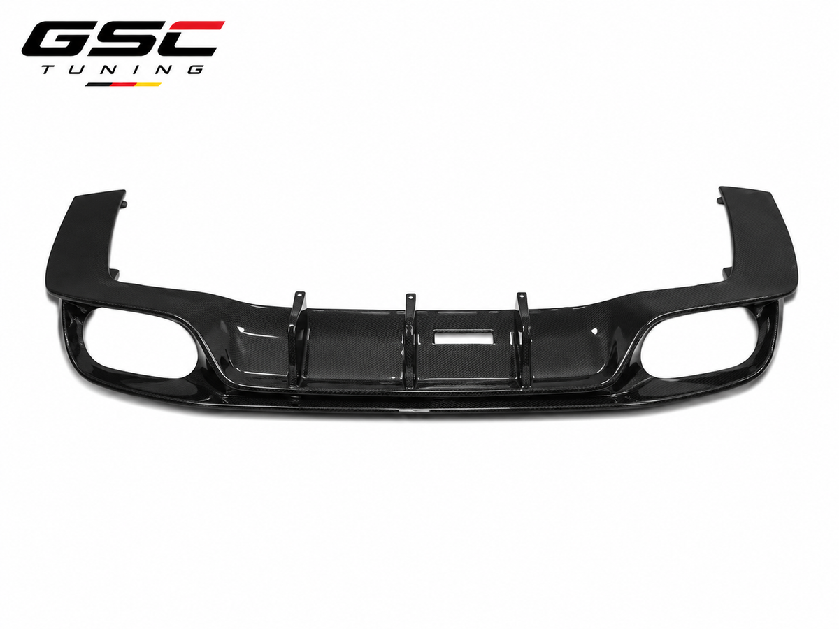 GSC Carbon Fiber Rear Diffuser For Mercedes-AMG GT 50 X290 2019-2023