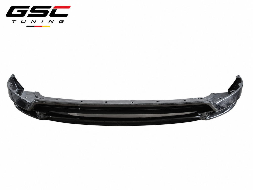 GSC Carbon Fiber Front Lip Spoiler For Porsche Cayenne 2018-2023