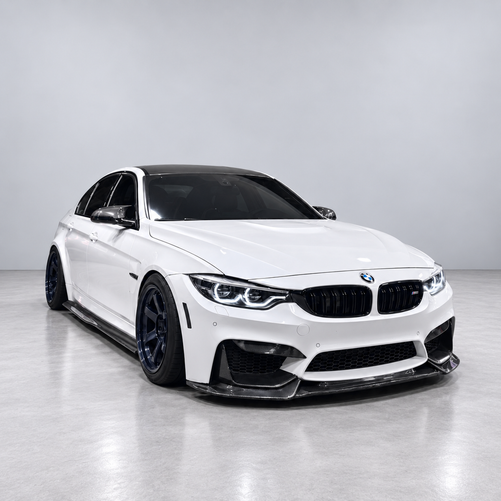 GSC Carbon Fiber BMW M3 F80 / M4 F82 Front Lip Spoiler