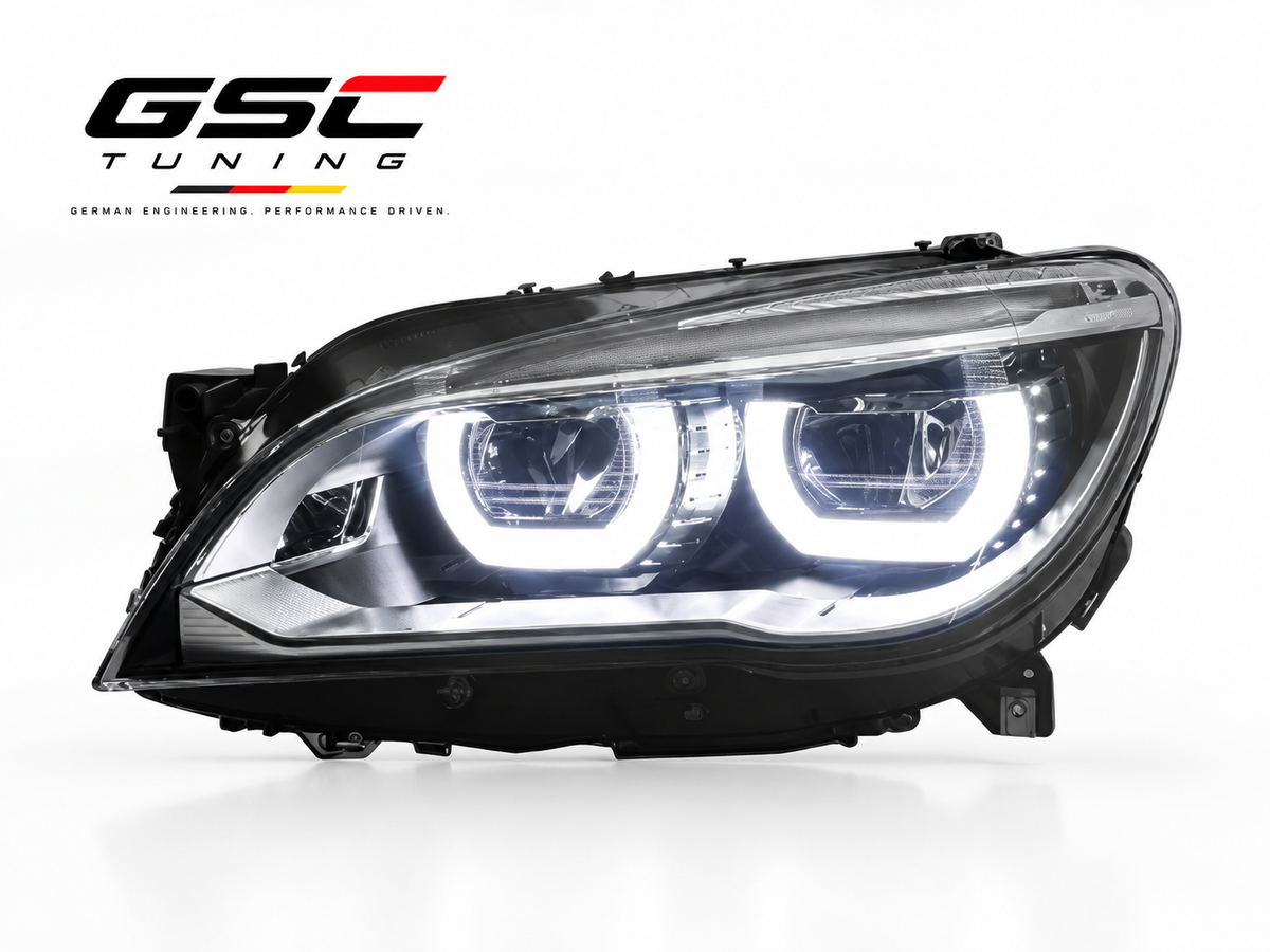 GSC LED Headlight Assembly Set for BMW 7 Series F01 / F02 2009-2015 – 2009-2012 & 2013-2015 Versions