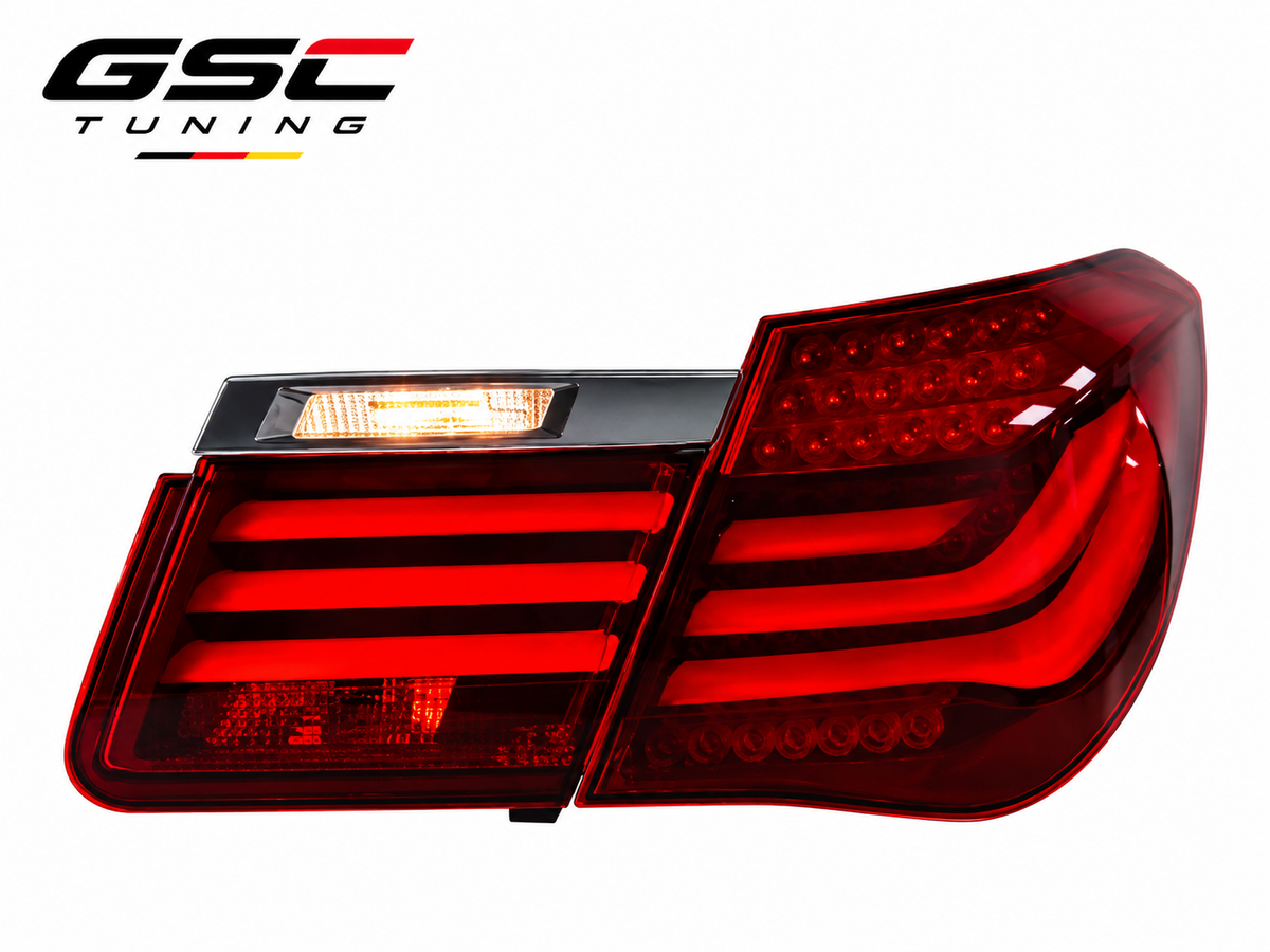 GSC LCI Style LED Taillight Assembly Retrofit Set for BMW 7 Series F01 / F02 2009-2015 – Old-to-New Upgrade